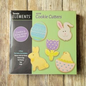 Elements Easter 5 Pcs Cookies Cutter Set